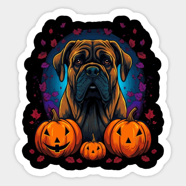 English Mastiff Halloween Sticker by JH Mart